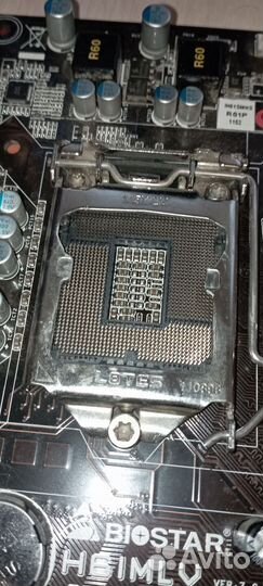 Материнская плата на 1155 сокете, H61MLV