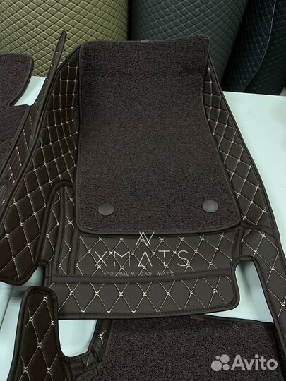 3D коврики из экокожи для Honda Accord 7