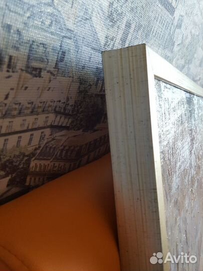 Картина маслом Домик лесника зимний пейзаж маслом