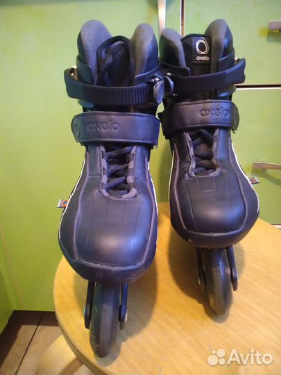 Роликовые коньки ролики Oxelo Fit 3 стелька 250мм