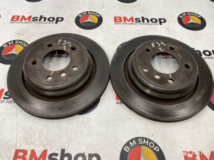 Тормозной диск задний Bmw 525I E39 M54B25TU 2002