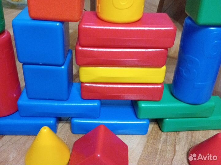 Кубики детские пластиковые