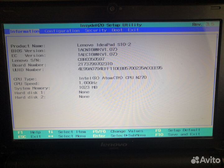 Lenovo ideapad s10 2
