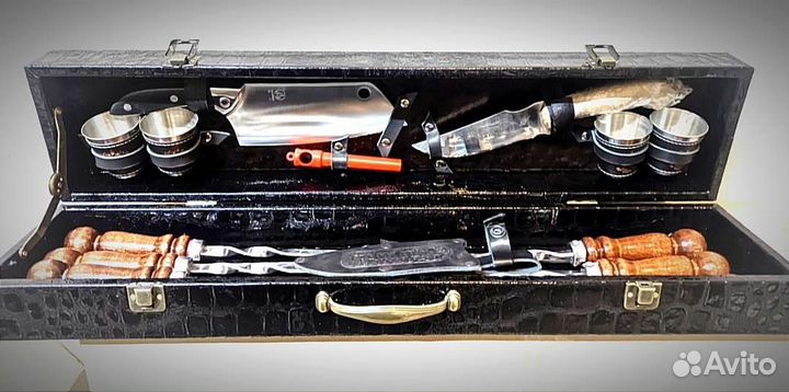 Набор подарочный шампура для мужчин