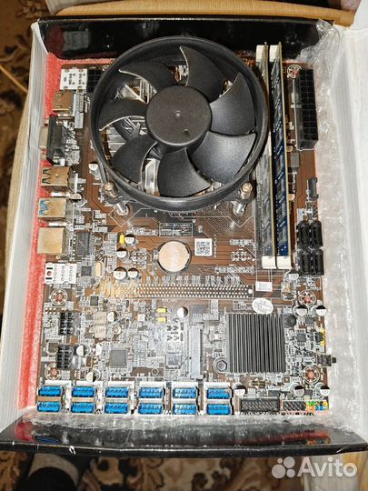 Комплект для майнинга 12 видеокарт