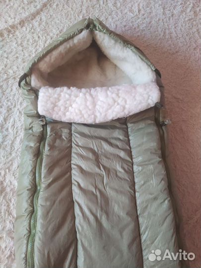 Зимний конверт в коляску