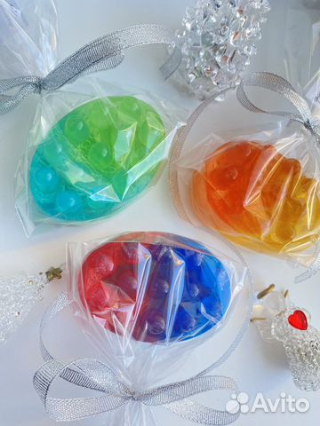 Массажное мыло с люффой