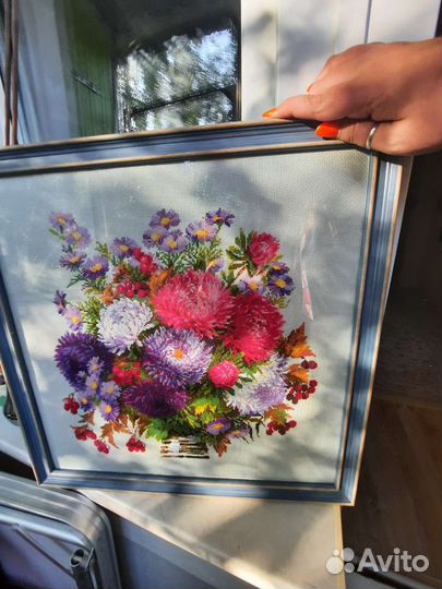 Готовая картина 40х40см