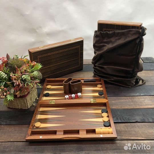 Нарды деревянные 42х32 см