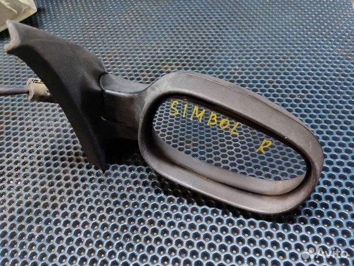 Зеркало правое Renault symbol Clio