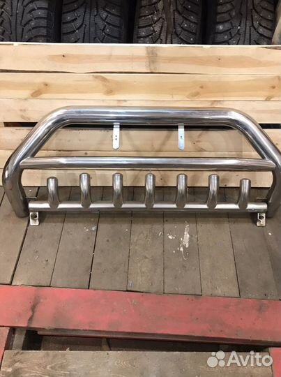 Защита бампера Toyota Land Cruiser Prado