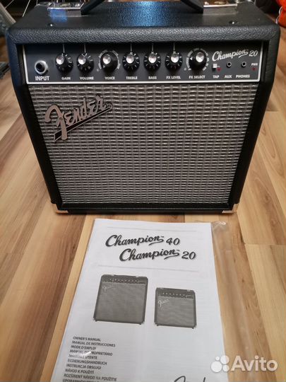 Комбоусилитель Fender Champion 20