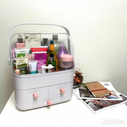 Органайзер для хранения косметики, комодик