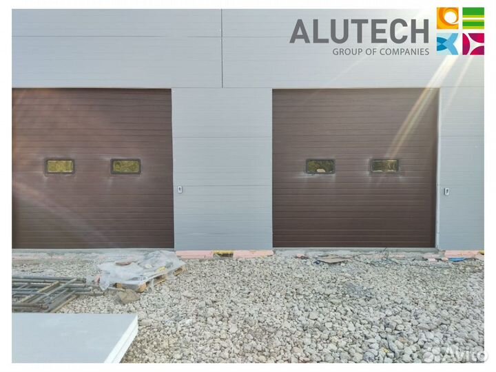 Гаражные ворота alutech