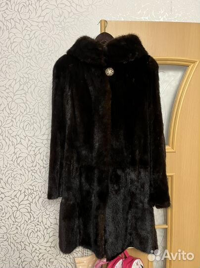 Шуба норковая 44