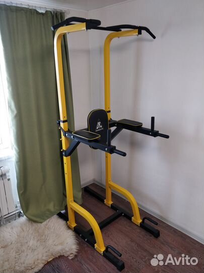 Тренажер турник-брусья DFC power tower G009C