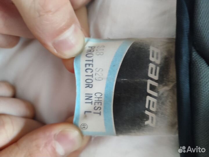 Вратарский нагрудник bauer s29 int