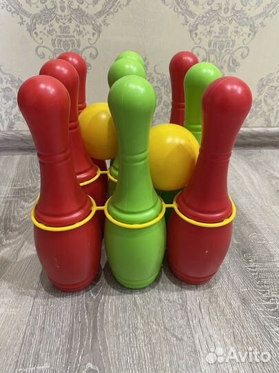 Макси пазлы, доска, рыбалка, кегли, руль