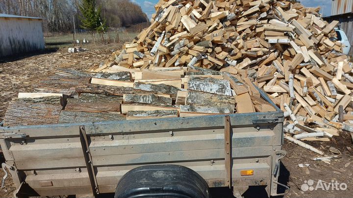 Дрова колотые