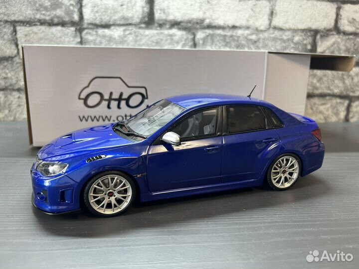 Otto Subaru Impreza WRX STI S206 blue 1/18