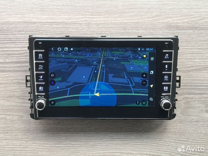 Магнитола Volkswagen + физические кнопки