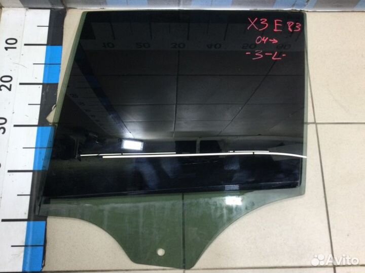 Стекло двери задней левой заднее левое Bmw X3 E83