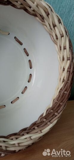 Корзина для подарков из пищевого пластика