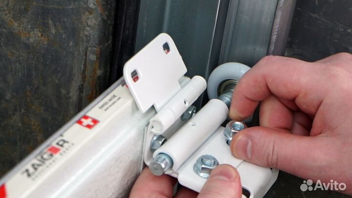 Гаражные секционные ворота за 7 дней