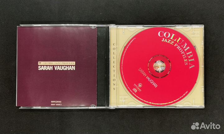 Cd диск Антология Джаза Jazz sarah vaughan