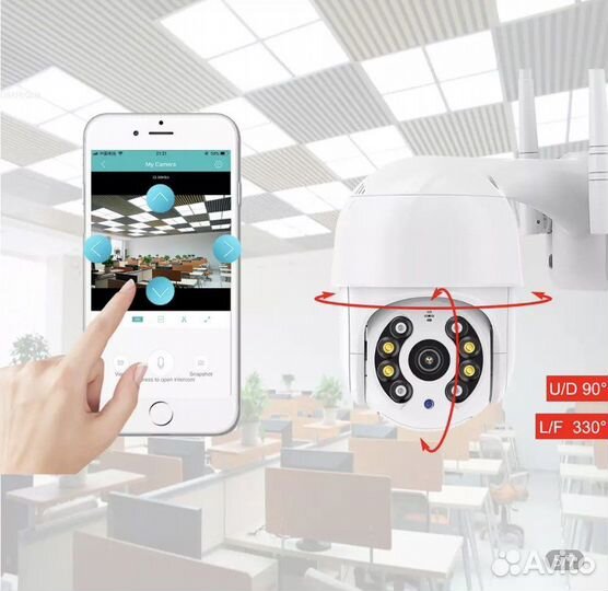 Поворотная камера 4dg от симкарты