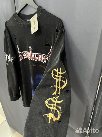 Longsleeve balenciaga paris moon (premium)