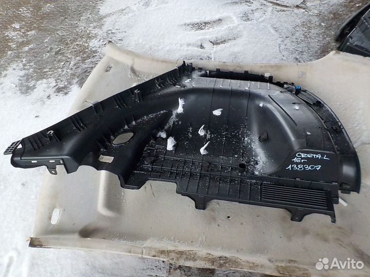 Обшивка багажника hyundai creta левая