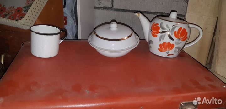 Советская посуда СССР