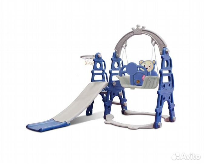 Новый детский комплекс Горка и качели