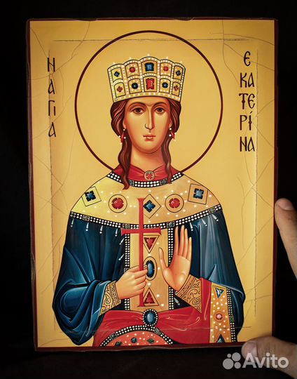 Икона Св. Екатерины авторская