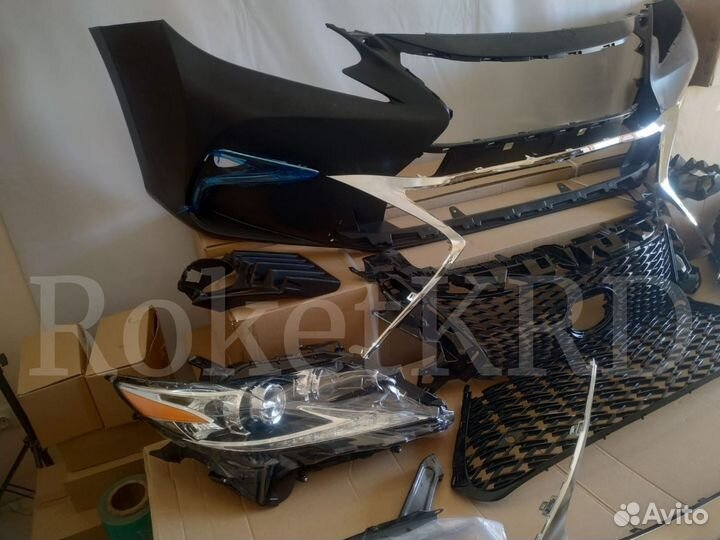 Рестайлинг Lexus ES 2011-14 в 2015-2018 F-sport