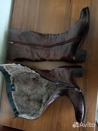 Зимние женские сапоги 38