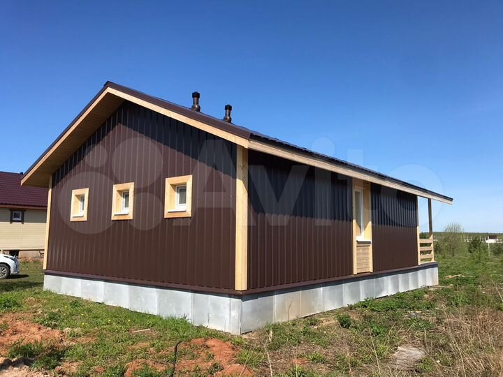 Дом 100 м² на участке 8 сот.