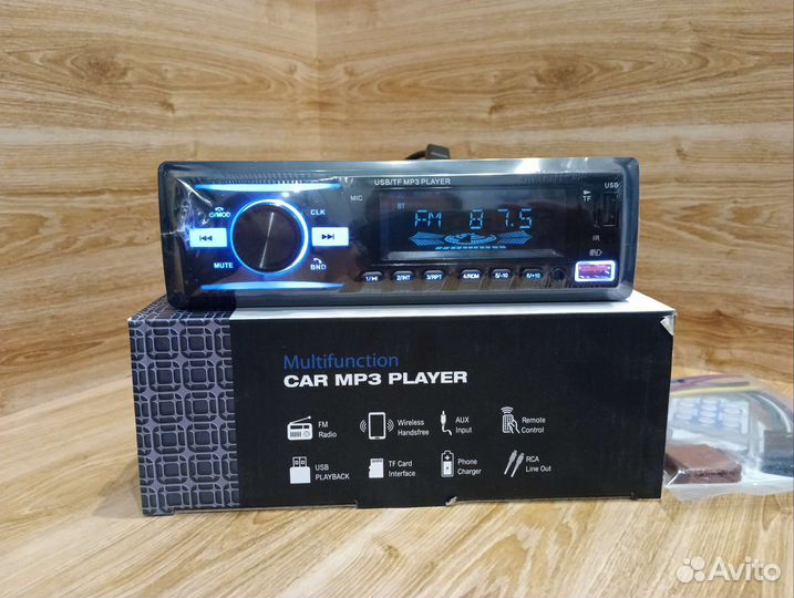 Новая магнитола с Bluetooth