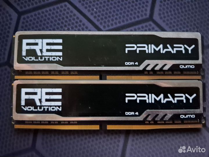 DDR4 2*16 (32gb) 3000 Qumo ReVolution Primary CL16