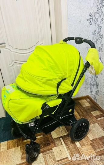 Коляска прогулочная capella Сибирь, салатовая