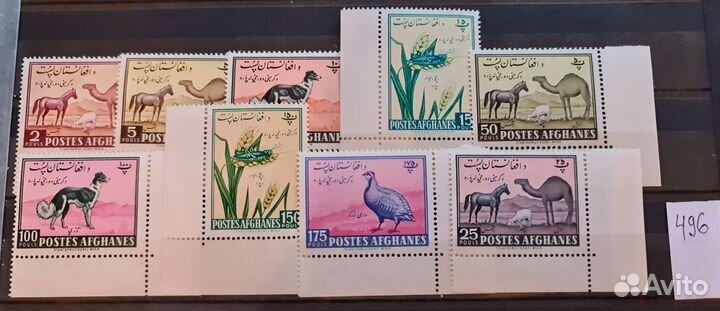 Марки **. фауна. Полные серии