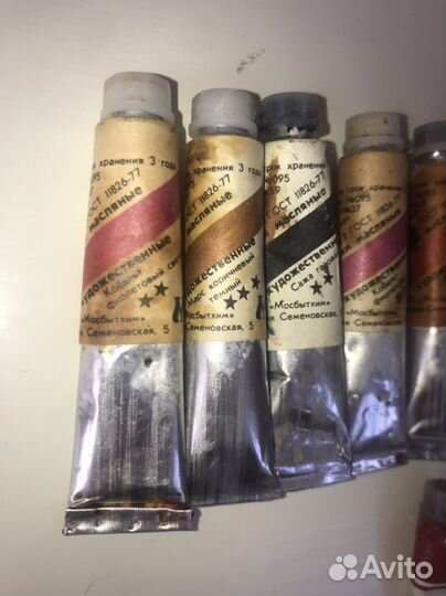 Масляные краски СССР