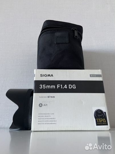 Sigma 35 mm 1.4 для Canon