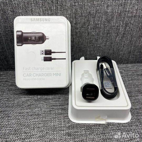 Samsung автомобильное зарядное устройство 18w