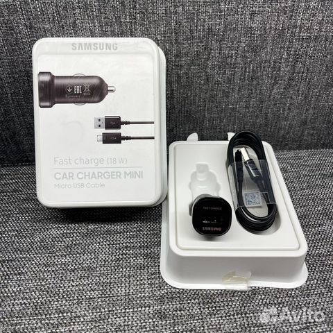 Samsung автомобильное зарядное устройство 18w