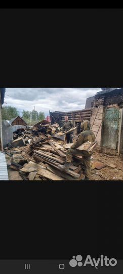 Демонтажные работы и вывоз мусора