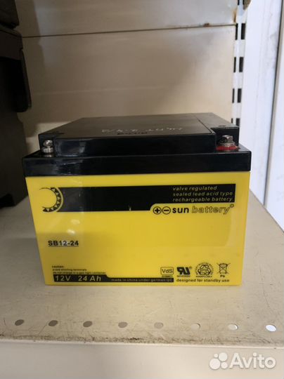 Аккумулятор гелевый 24Ач