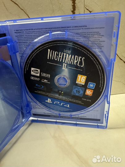 Little nightmares ps4 1 и 2 диск