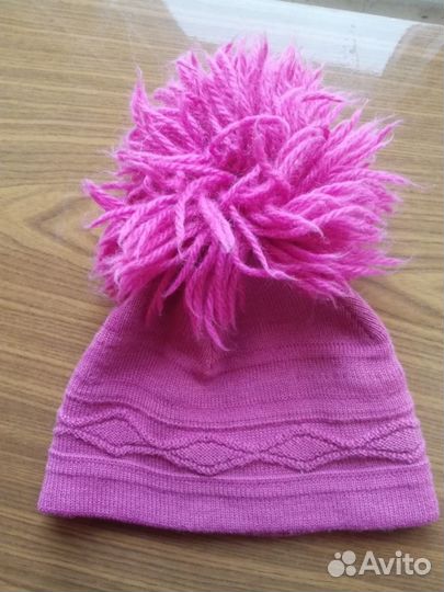 Шапка осень-весна для девочки